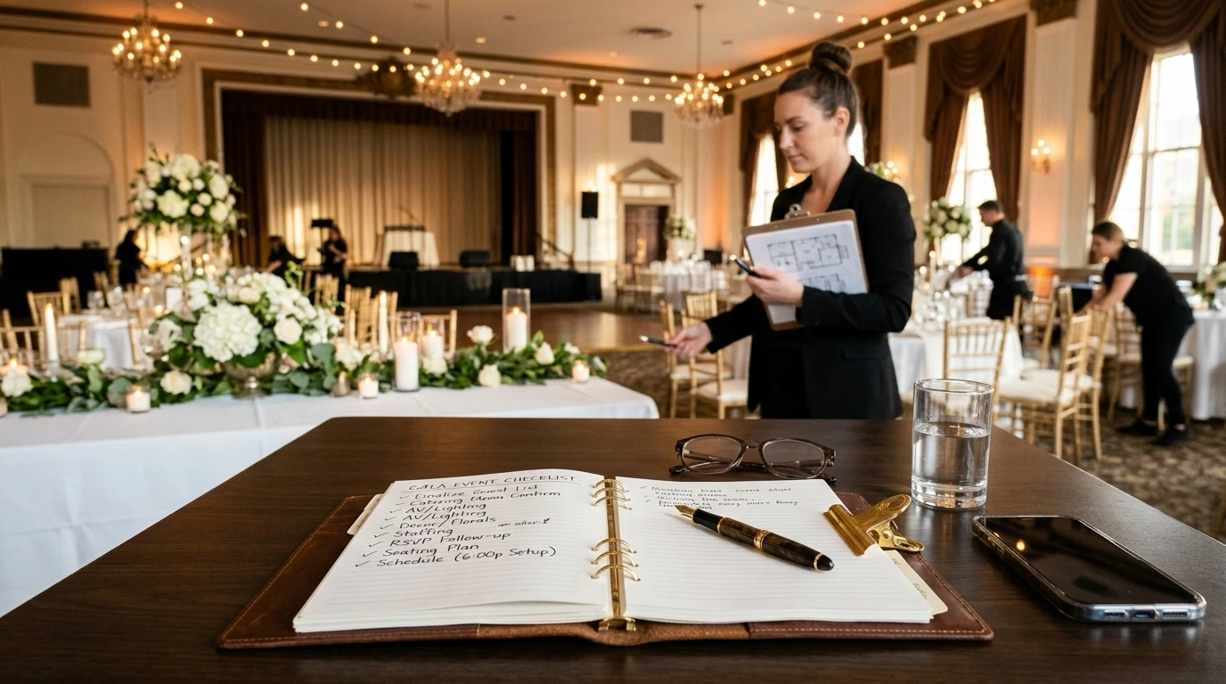 Gala Event Planning Checklist: Everything You Need Before the Big Night